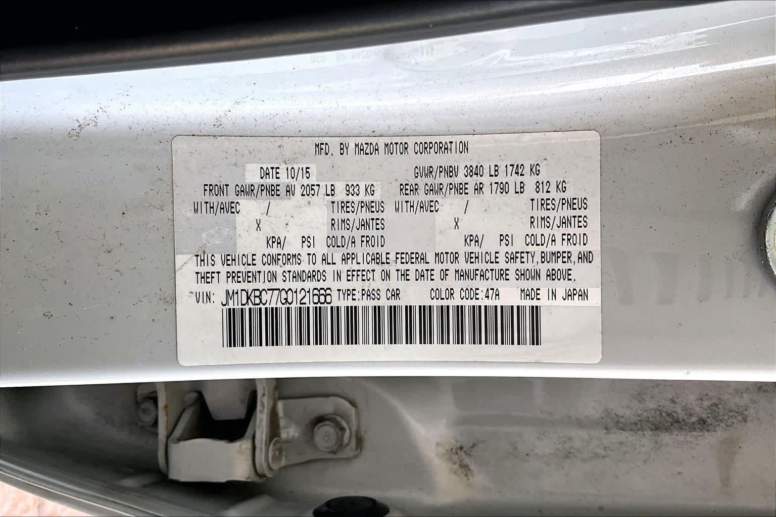 Used 2016 MAZDA CX-3 Touring FWD image 35