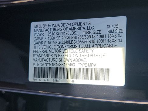 New 2025 Honda Pilot EX-L image 16