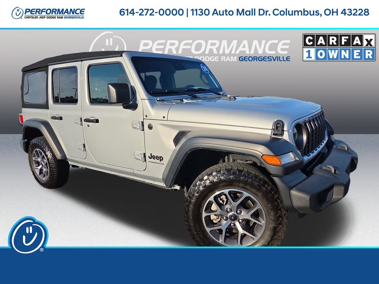 Used 2024 Jeep Wrangler Unlimited Sport AWD/4WD image 1
