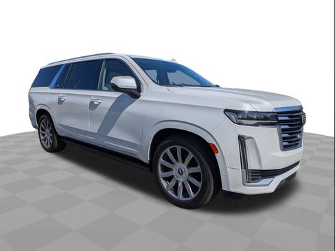Used 2021 Cadillac Escalade ESV Premium Luxury Platinum RWD image 2