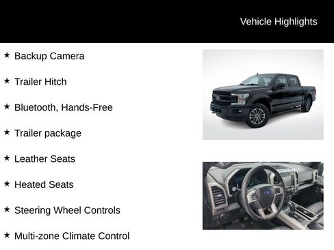 Used 2019 Ford F150 Lariat w/ Equipment Group 502A Luxury image 26