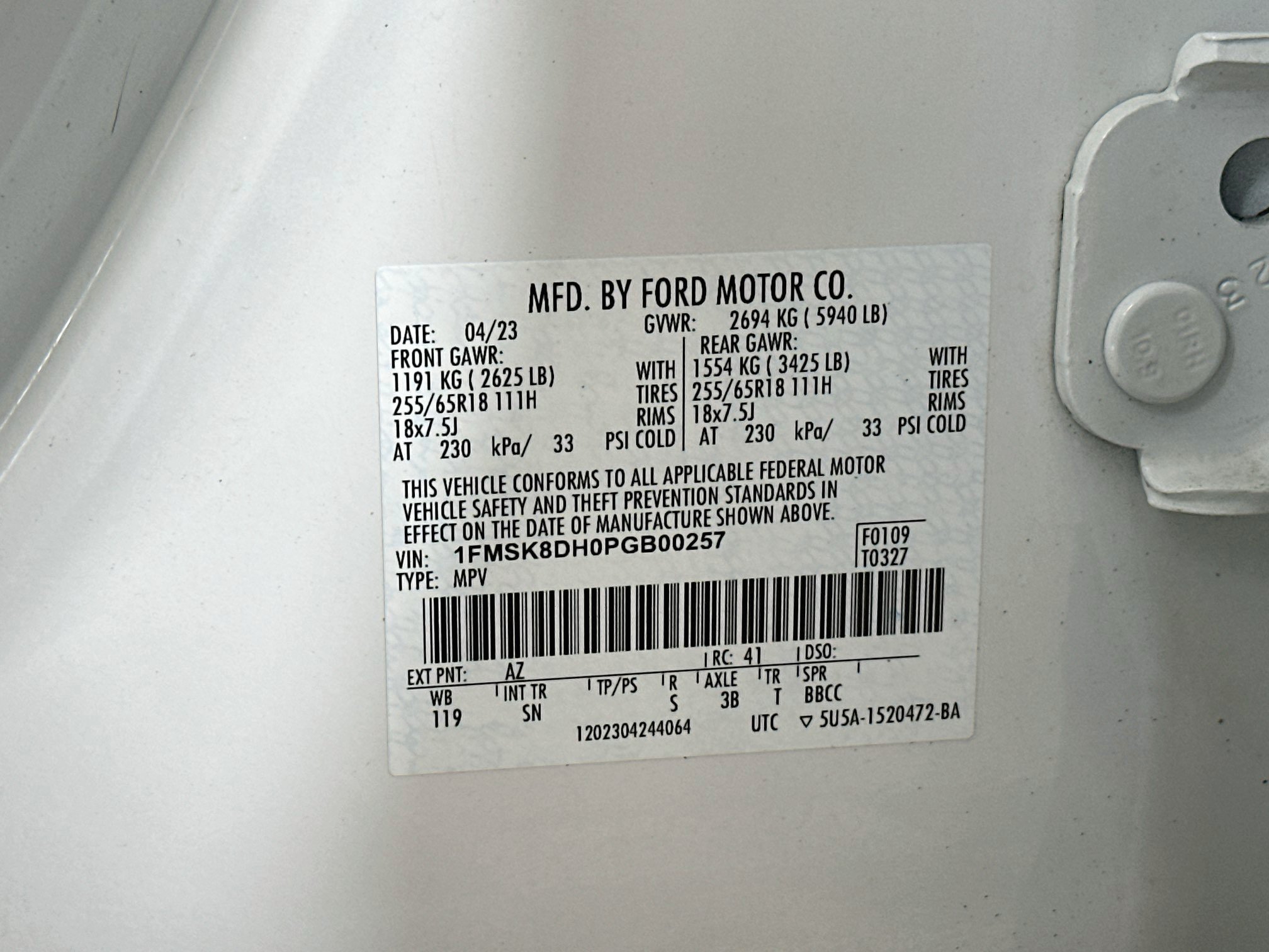 Used 2023 Ford Explorer XLT w/ Equipment Group 202A AWD/4WD image 30