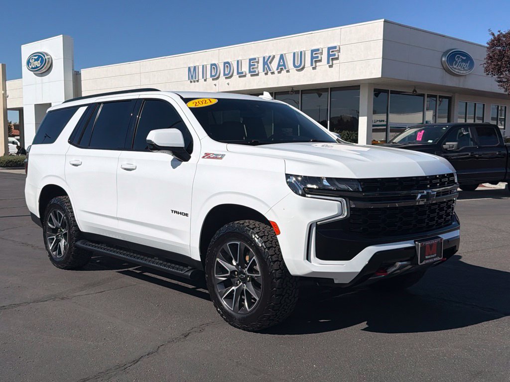 Used 2021 Chevrolet Tahoe Z71 w/ Z71 Off-Road Package AWD/4WD image 1