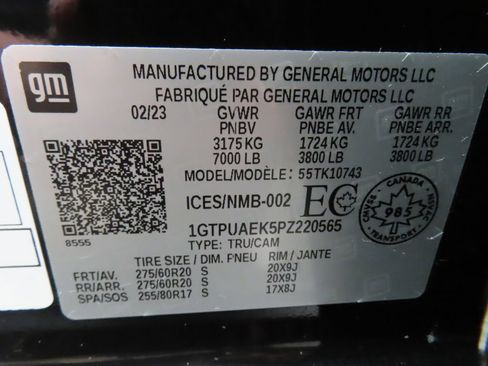 Used 2023 GMC Sierra 1500 Pro w/ Graphite Edition AWD/4WD image 59