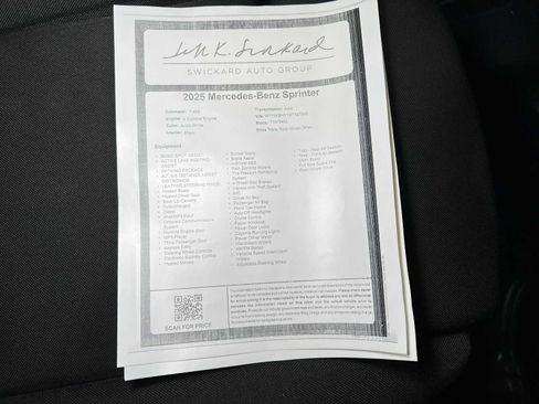 Used 2025 Mercedes-Benz Sprinter 2500 image 40