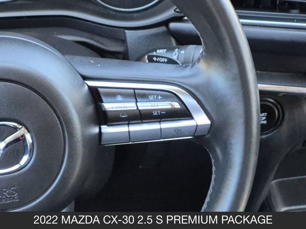 Certified 2022 MAZDA CX-30 AWD 2.5 S w/ Premium Package image 21