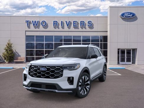 New 2026 Ford Explorer Platinum w/ LUX Leather Package AWD/4WD image 2