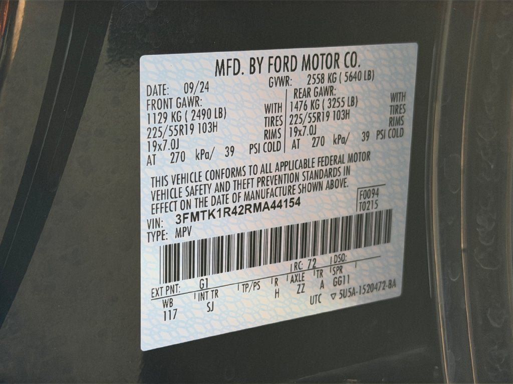 Used 2024 Ford Mustang Mach-E Select w/ Comfort Package Lite RWD image 36