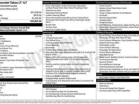 Used 2021 Chevrolet Tahoe LT image 4