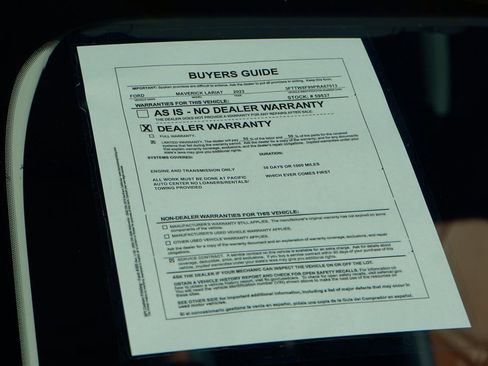 Used 2023 Ford Maverick Lariat w/ Lariat Luxury Package image 53