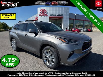 New 2025 Toyota Highlander Limited