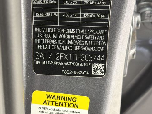 Certified 2026 Land Rover Range Rover Evoque S AWD/4WD image 29