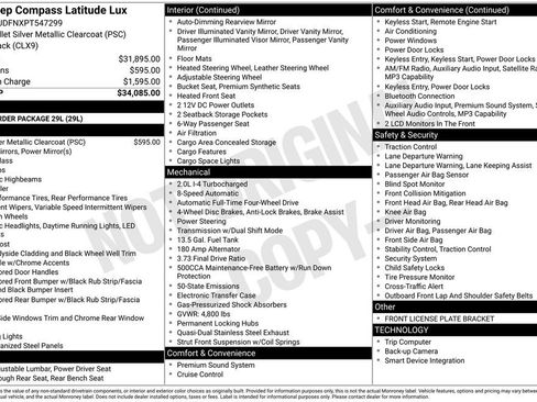 Used 2023 Jeep Compass Latitude AWD/4WD image 24