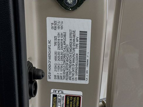 Certified 2018 Honda CR-V Touring image 24