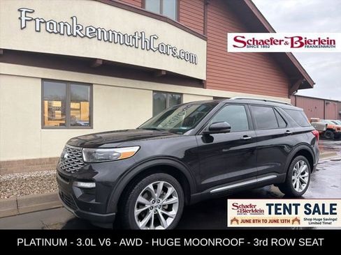 Used 2021 Ford Explorer Platinum w/ Equipment Group 601A AWD/4WD image 1