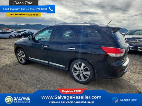 Used 2014 Nissan Pathfinder Platinum w/ Platinum Premium Package image 3