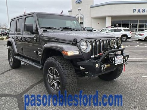 Used 2021 Jeep Wrangler Unlimited Sahara image 1