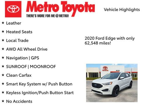 Used 2020 Ford Edge ST w/ Equipment Group 401A AWD/4WD image 8