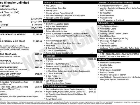 Used 2019 Jeep Wrangler Unlimited Sahara image 15