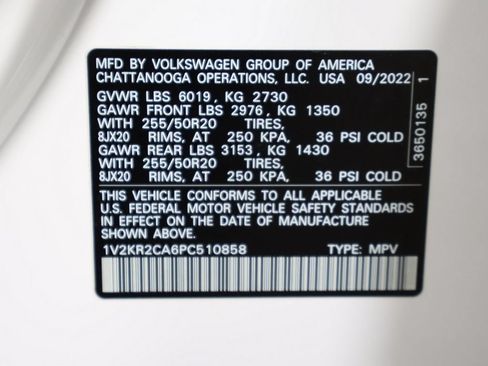 Used 2023 Volkswagen Atlas SE AWD/4WD image 58