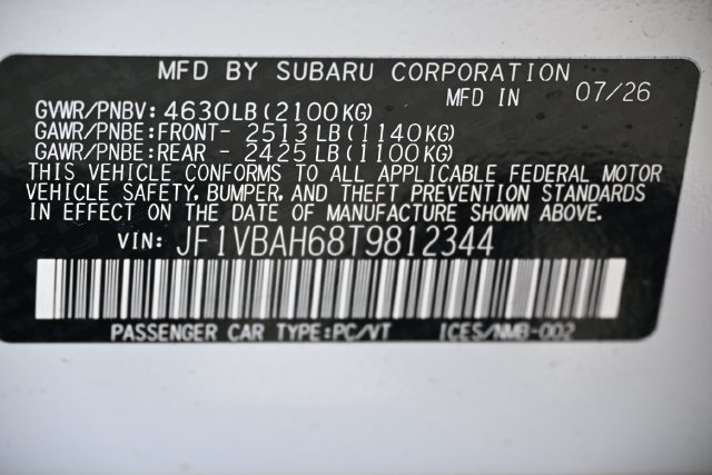 New 2026 Subaru WRX Premium AWD/4WD image 19