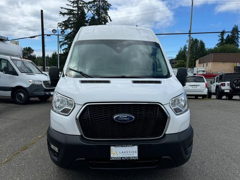 Used 2021 Ford Transit 350 148 High Roof Extended w/ Load Area Protection Package RWD image 2