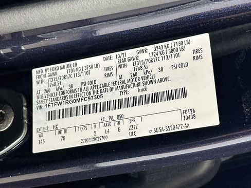 Used 2021 Ford F150 Raptor AWD/4WD image 23