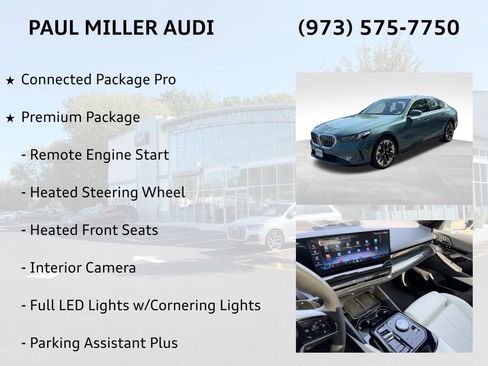 Used 2024 BMW 530i xDrive w/ Premium Package AWD/4WD image 8