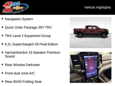 Used 2024 RAM 1500 TRX AWD/4WD image 2