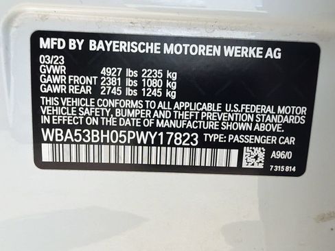 Used 2023 BMW 530i w/ Premium Package RWD image 25