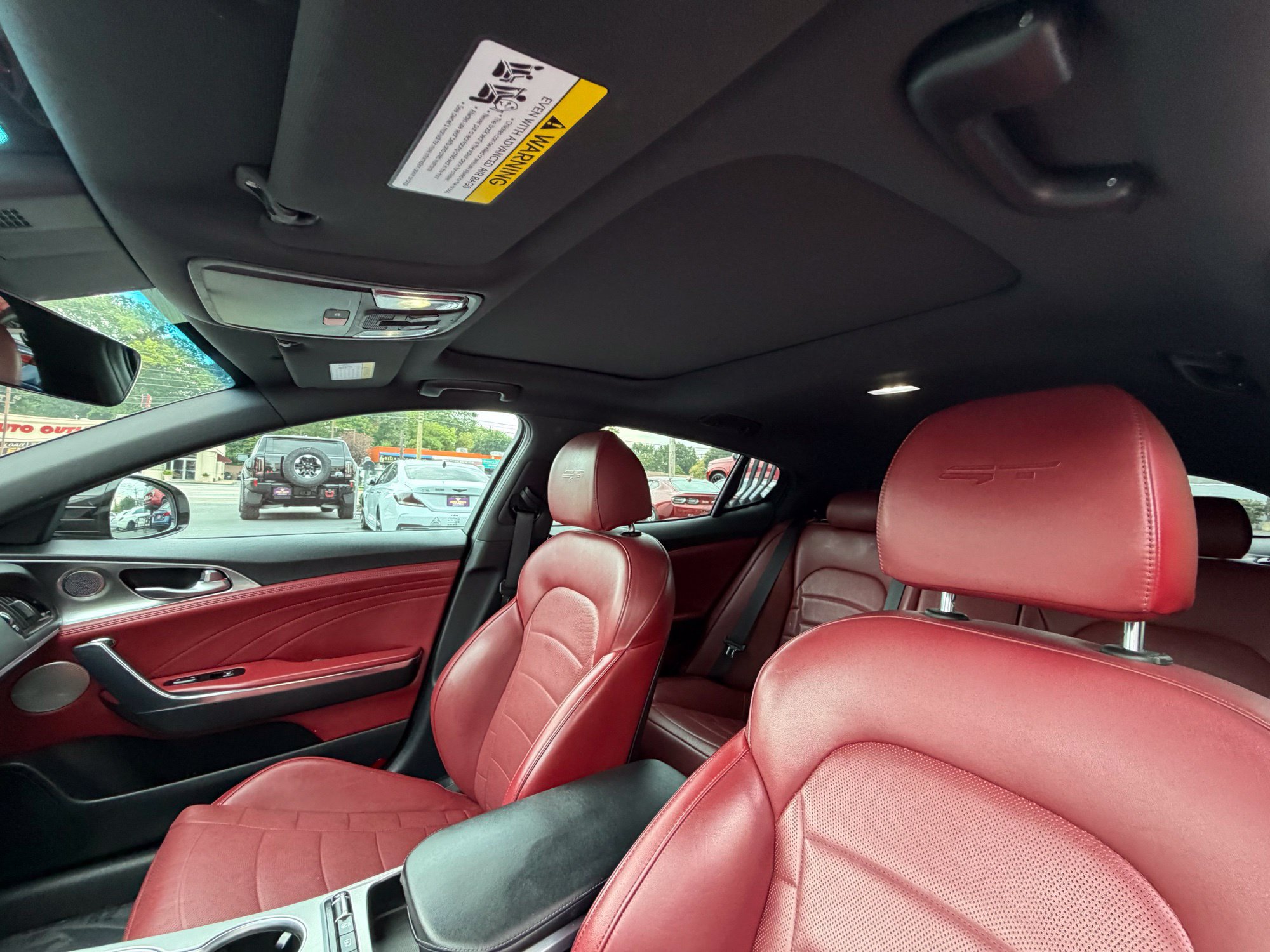 Used 2023 Kia Stinger GT2 w/ Red Interior Color Package AWD/4WD image 13