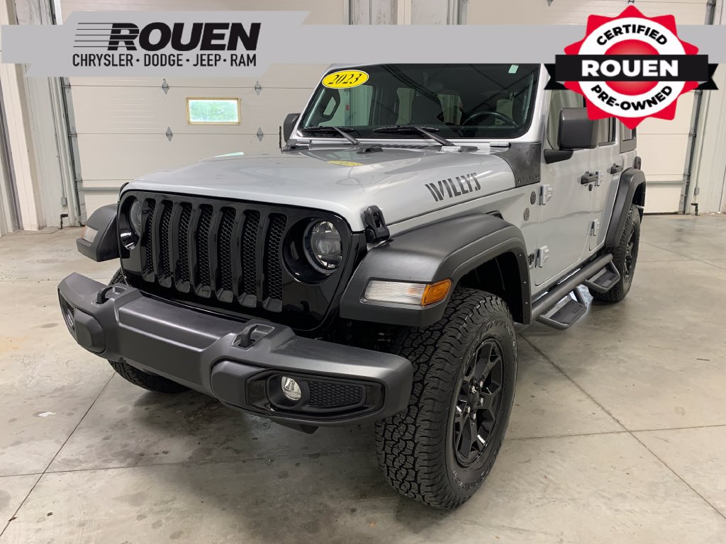 Used 2023 Jeep Wrangler Unlimited Sport AWD/4WD 360° Tour