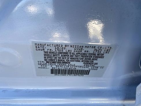 New 2025 Nissan Versa SV w/ Trunk Package image 35