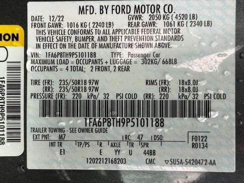 Used 2023 Ford Mustang Premium RWD image 28