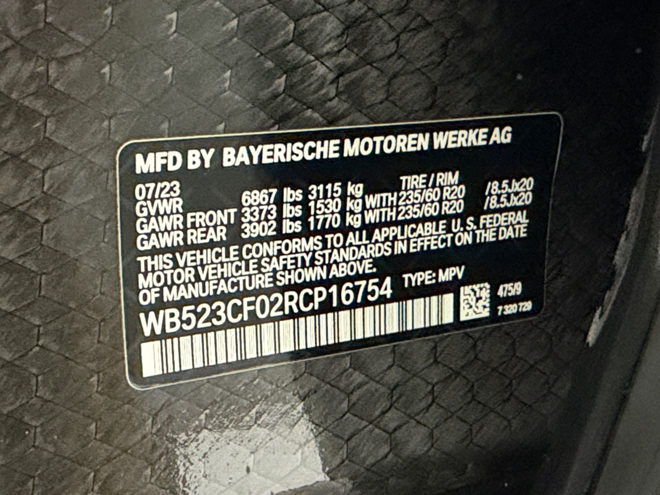 Certified 2024 BMW iX xDrive50 w/ Convenience Package AWD/4WD image 25