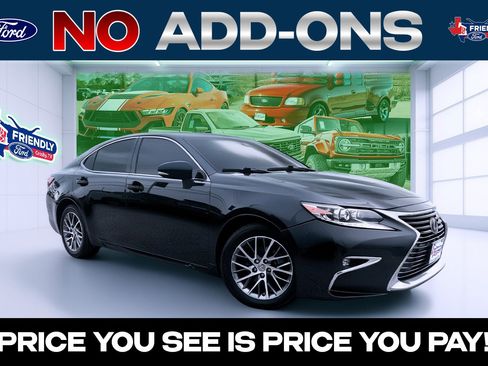 Used 2018 Lexus ES 350 w/ Luxury Package w/Wood Trim FWD image 1