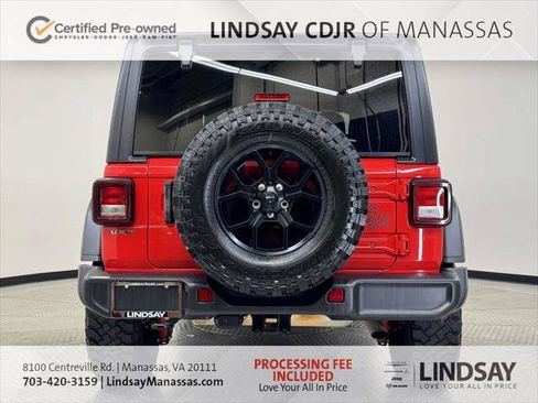 Certified 2025 Jeep Wrangler Unlimited Sport AWD/4WD image 8
