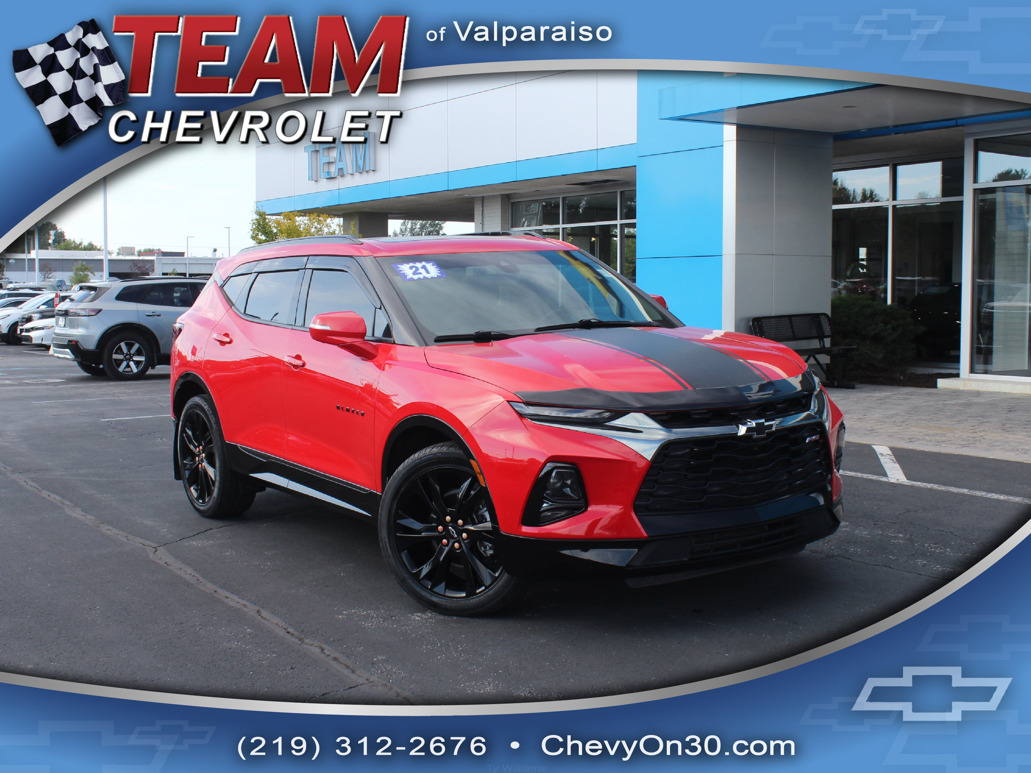 Used 2021 Chevrolet Blazer RS w/ Enhanced Convenience Package FWD image 1