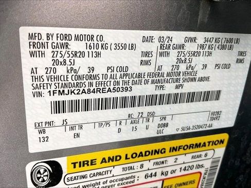 Used 2024 Ford Expedition Max Limited image 34