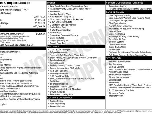 Used 2024 Jeep Compass Latitude w/ Altitude Special Edition AWD/4WD image 26