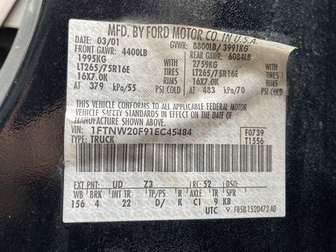 Used 2001 Ford F250 XLT image 36