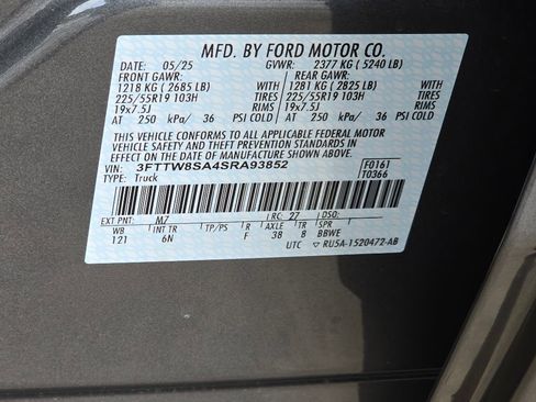 New 2025 Ford Maverick Lariat w/ 4K Tow Package image 28