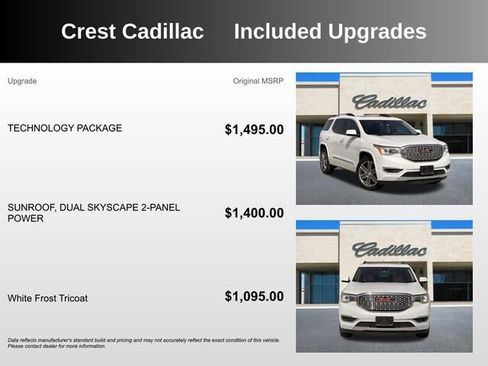 Used 2019 GMC Acadia Denali w/ Technology Package image 5