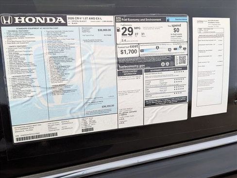 New 2026 Honda CR-V EX-L image 17