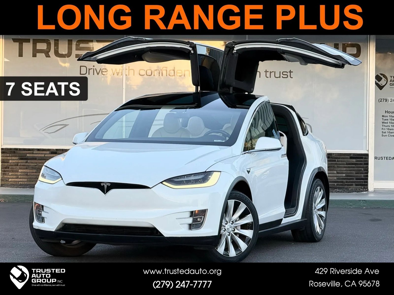 Used 2020 Tesla Model X AWD/4WD image 1
