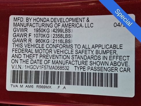 Used 2021 Honda Accord EX-L image 28