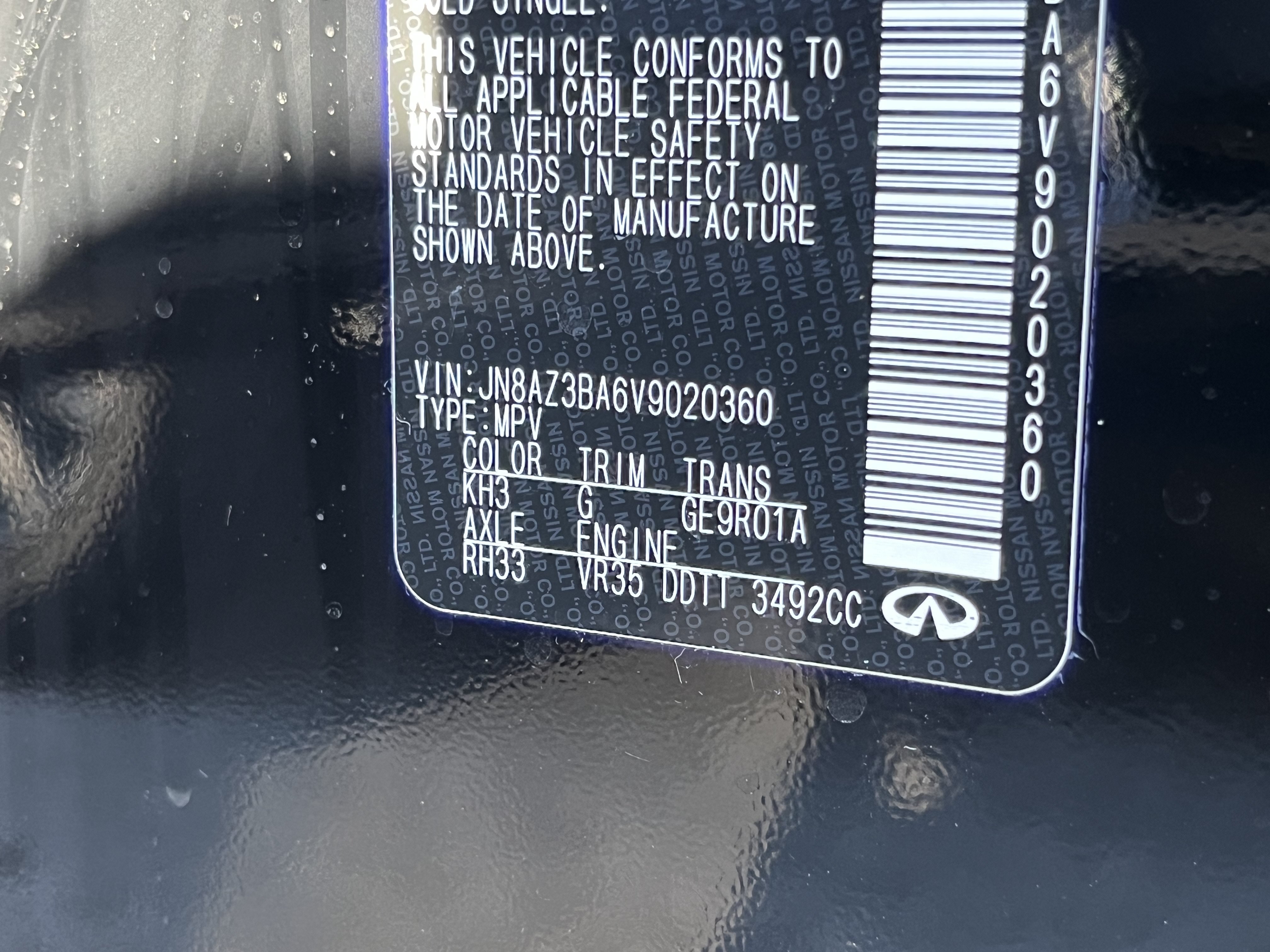 New 2027 INFINITI QX80 Luxe w/ Cargo Package RWD image 28