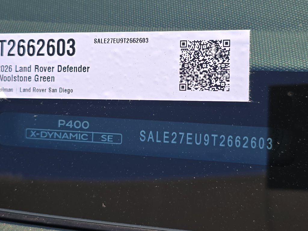 New 2026 Land Rover Defender 110 X-Dynamic SE AWD/4WD image 37