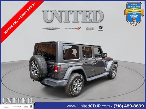 Used 2020 Jeep Wrangler Unlimited Sport S AWD/4WD image 3