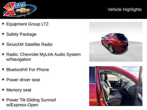 Used 2015 Chevrolet Equinox LTZ image 2